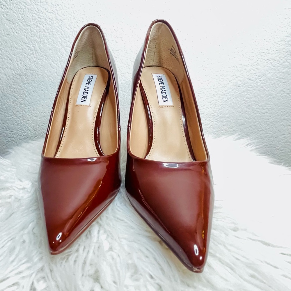 Steve Madden Vala pointy toe stiletto brown pointy toe heels